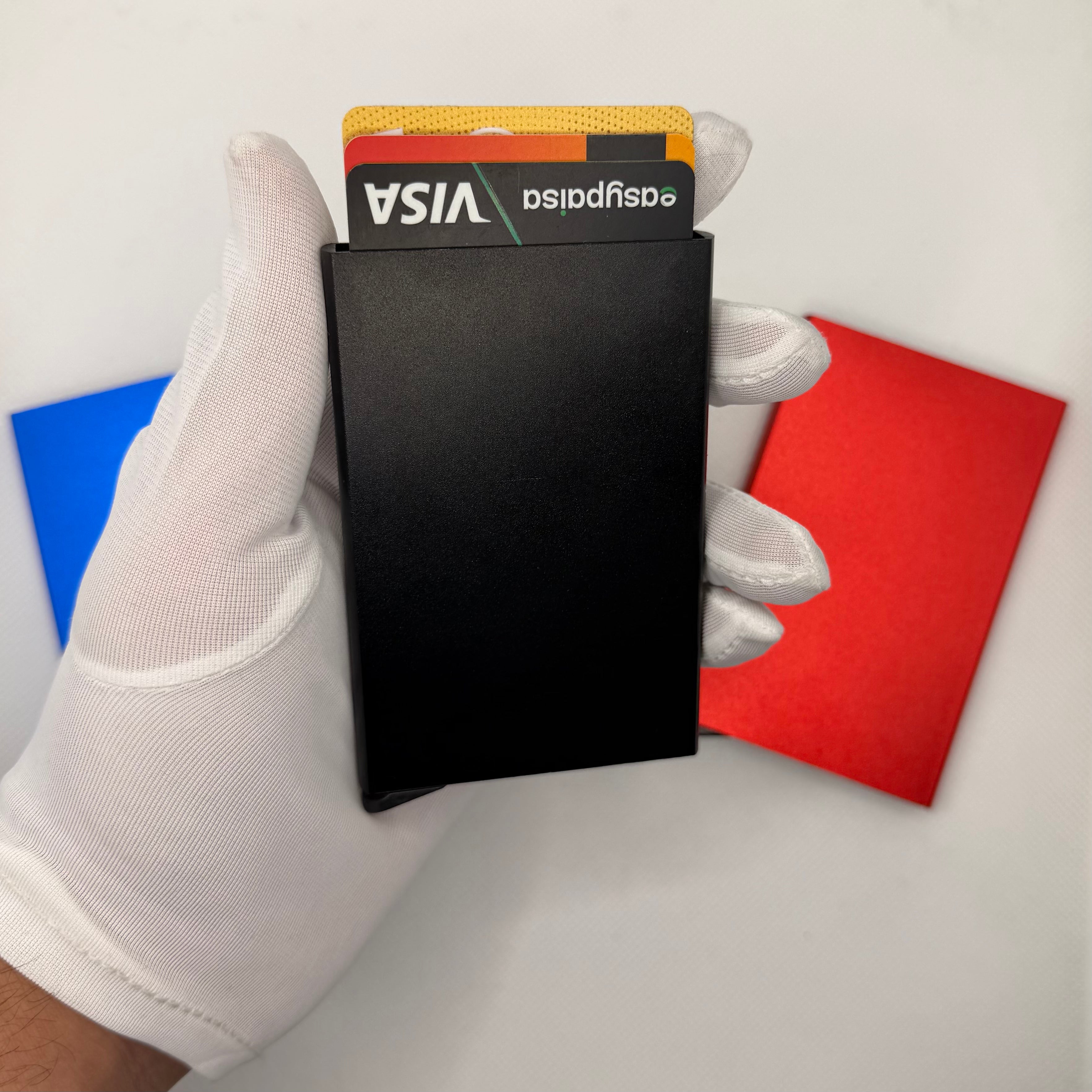 Top Quality Button Clicker Card Holder